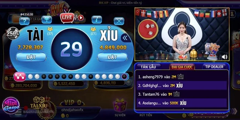 Game Tài Xỉu Rikvip Có Nên Chơi Không? Review Khách Quan 1 Game tài xỉu Rikvip được cộng đồng bet thủ đánh giá cao.