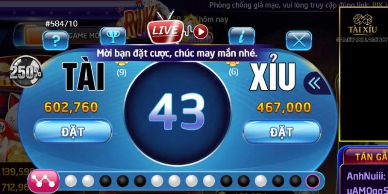 Game Tài Xỉu Rikvip Có Nên Chơi Không? Review Khách Quan 2 Các tính năng trên bàn chơi tài xỉu Rikvip đa dạng.