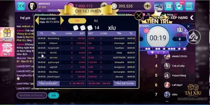 Các phần mềm đánh tài xỉu được tạo ra với mục đích hỗ trợ người chơi cá cược.